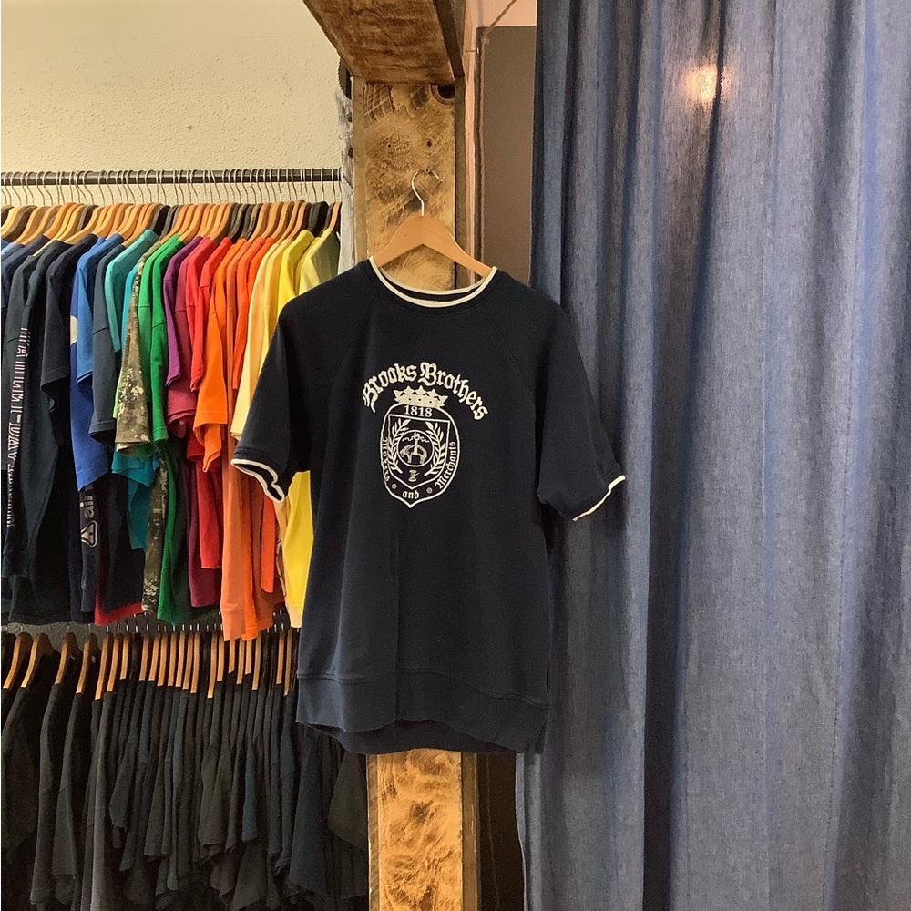 Vintage Brooks Brothers Navy T-Shirt